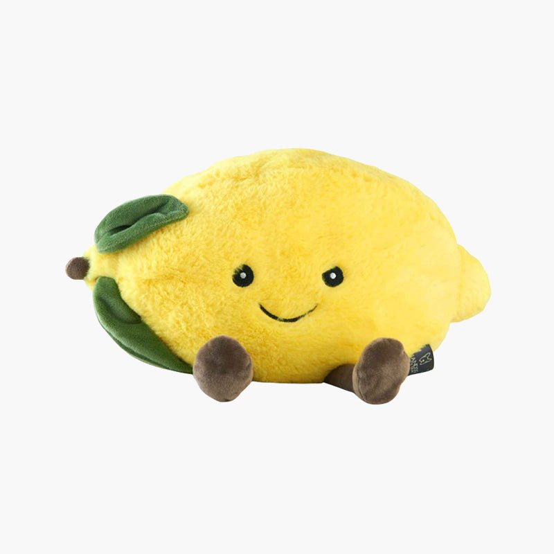 NANDOG™ Super Soft Luxe Plush Squeaker Toy | Lemon - CreatureLand