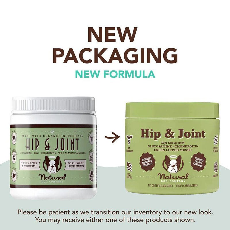 Natural Dog Company Hip & Joint Supplement (90 Chews) - CreatureLand