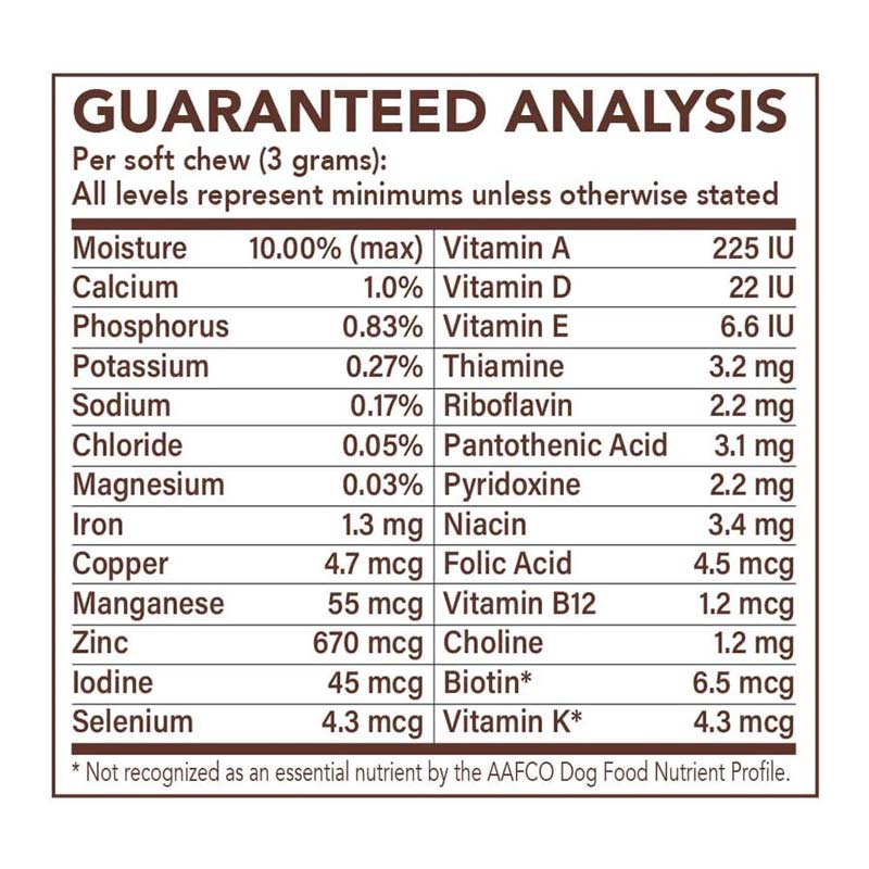 Natural Dog Company Multivitamin Supplement (90 Chews) - CreatureLand