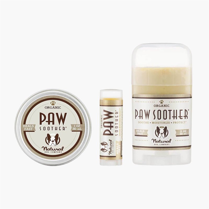 Natural dog paw store soother