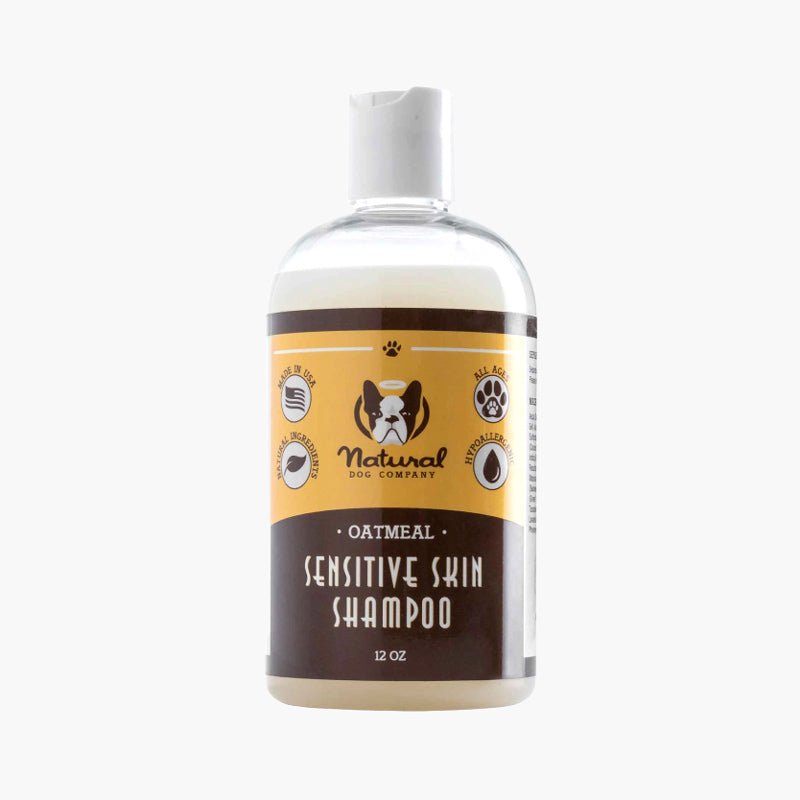 Natural Dog Company Sensitive Skin Oatmeal Dog Shampoo - 12oz - CreatureLand