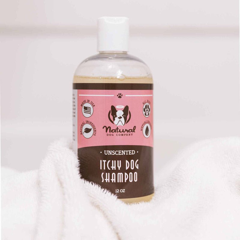 Natural Dog Company Unscented Itchy Dog Shampoo - 12oz - CreatureLand