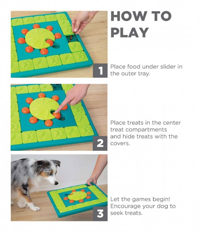 Nina Ottosson MultiPuzzle Dog Strategy Game - CreatureLand