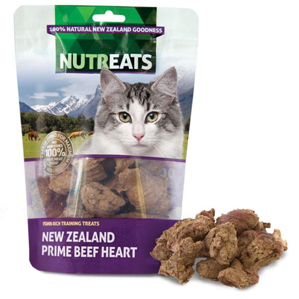 Nutreats Beef Heart Premium Cat Treats - CreatureLand