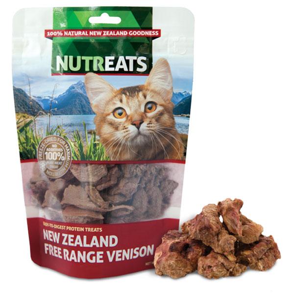 Nutreats Free Range Venison Premium Cat Treats - CreatureLand