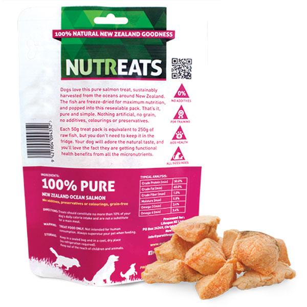 Nutreats Ocean Salmon Premium Dog Treats - CreatureLand