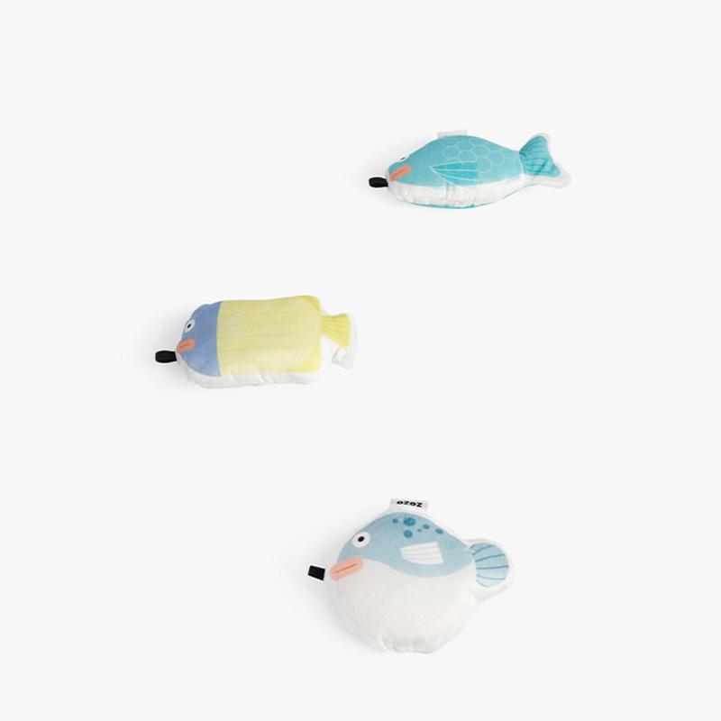 OCE Fishing Day Cat Teaser (Set of 3) - CreatureLand