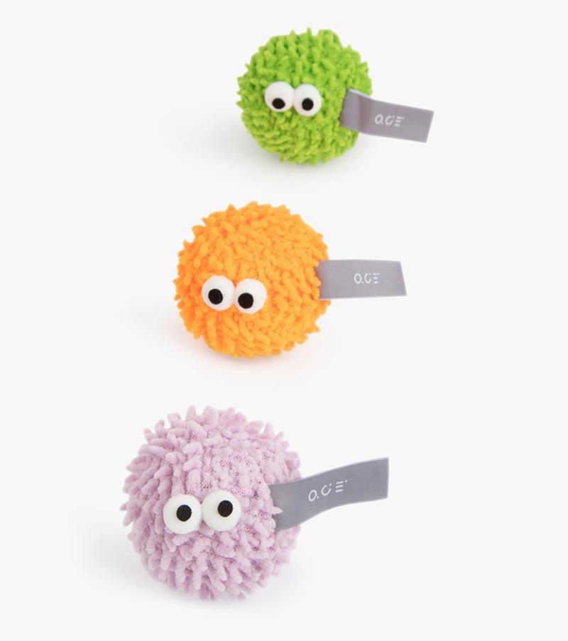 OCE Wooly Monster Catnip Toy (Set of 2) - CreatureLand