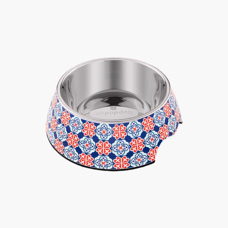Ohpopdog Heritage Royal Blue 150 Pet Bowl - CreatureLand