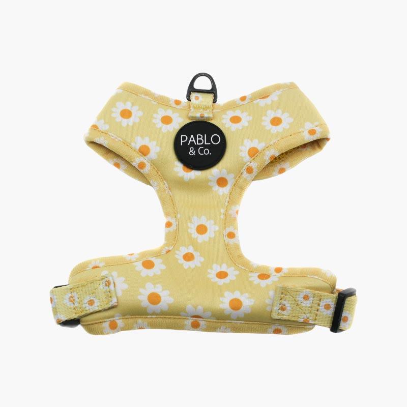 PABLO & Co. Adjustable Harness - Yellow Daisy - CreatureLand