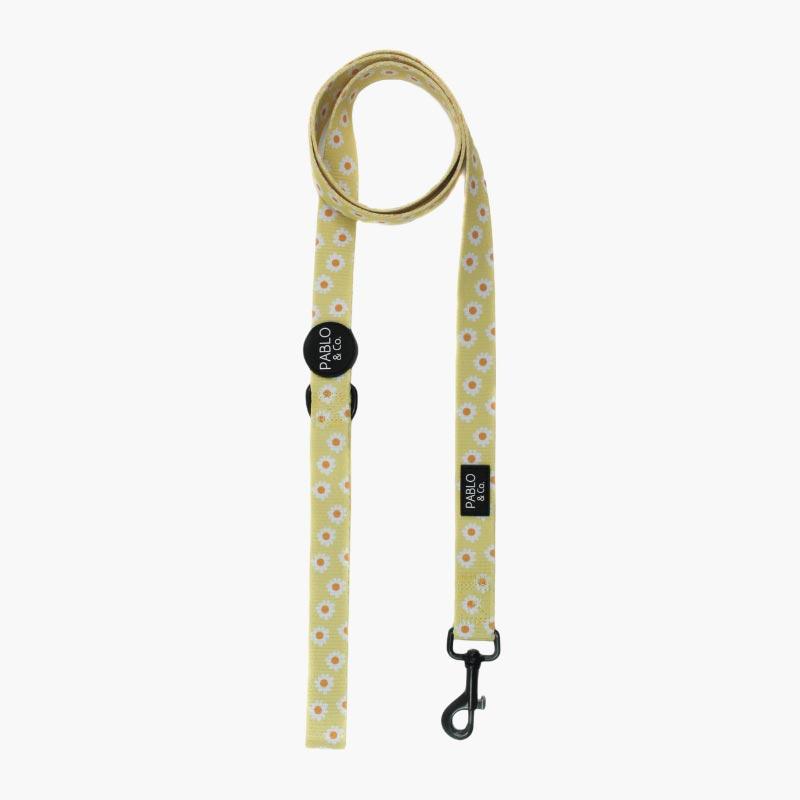 PABLO & Co. Pet Leash - Yellow Daisy - CreatureLand