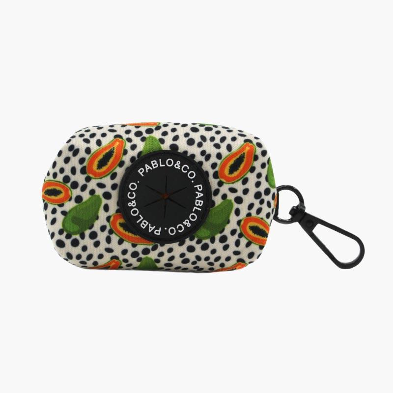 PABLO & Co. Poop Bag Carrier - Papaya - CreatureLand