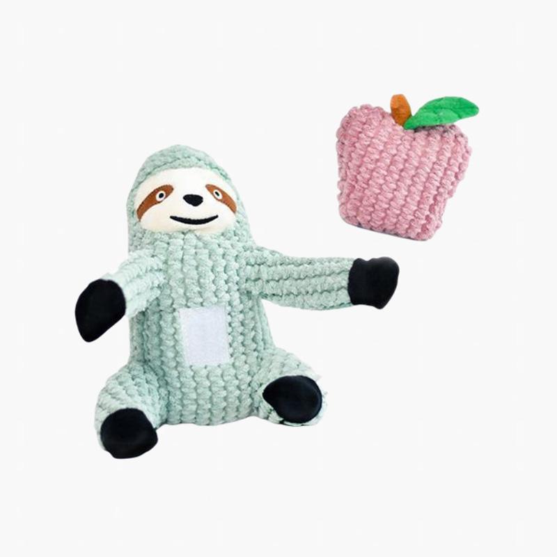 Patchwork Pet Sydney the Sloth Dog Toy (Large) - CreatureLand