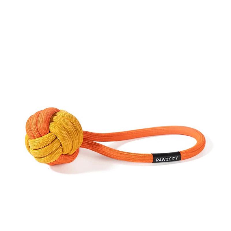 Pawzcity Ice Cream Rope Ball Tug Toy (4 Colours) - CreatureLand