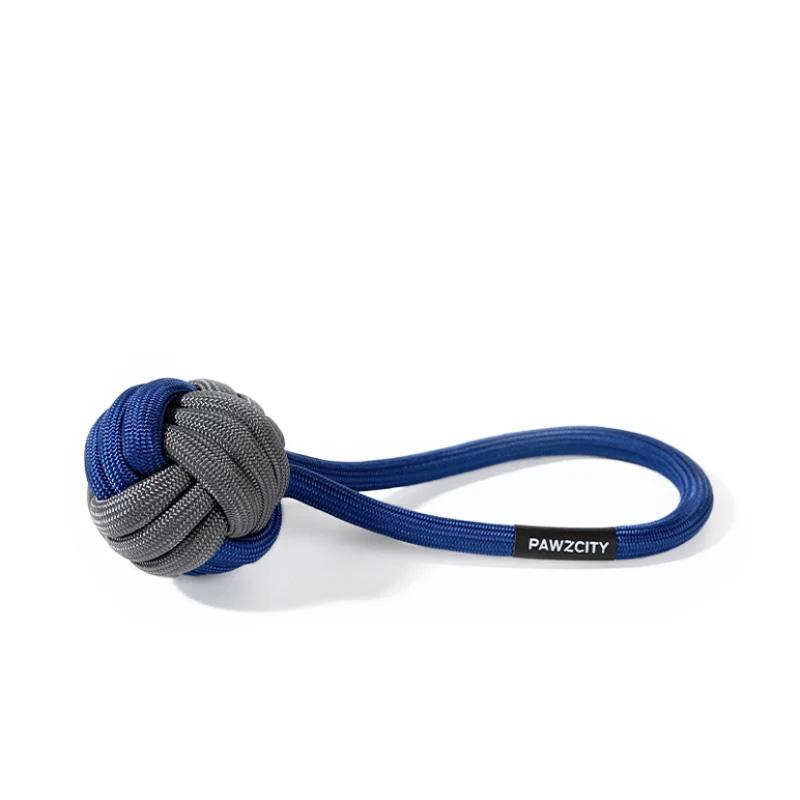 Pawzcity Ice Cream Rope Ball Tug Toy (4 Colours) - CreatureLand