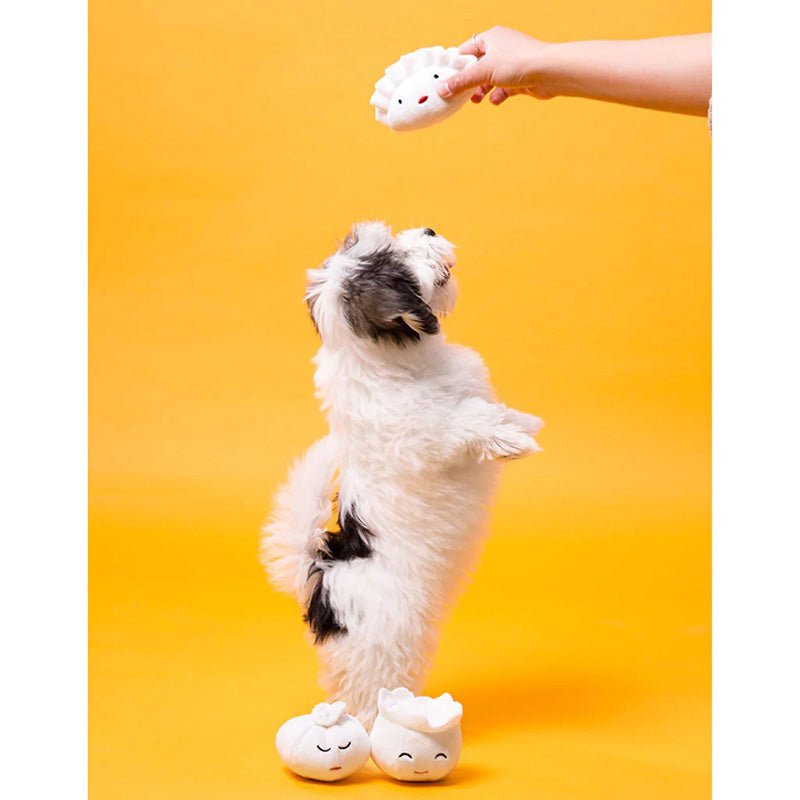 Pearhead Dim Sum Dumplings Dog Toys (Set of 3) - CreatureLand