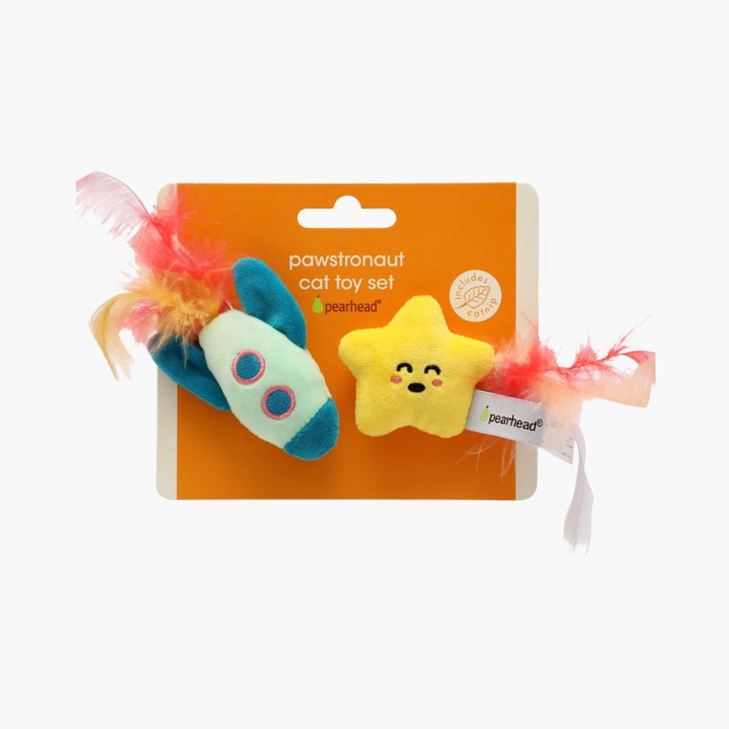 Pearhead Pawstronaut Cat Toy Set - CreatureLand