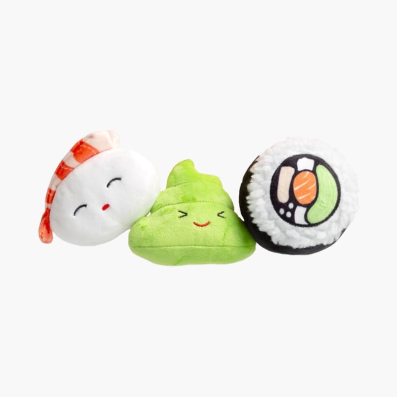 Pearhead Sushi Dog Toys (Set of 3) - CreatureLand