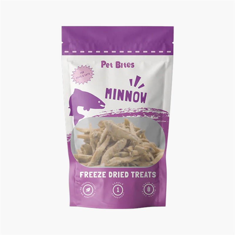 Pet Bites Freeze Dried Minnow (79g) - CreatureLand