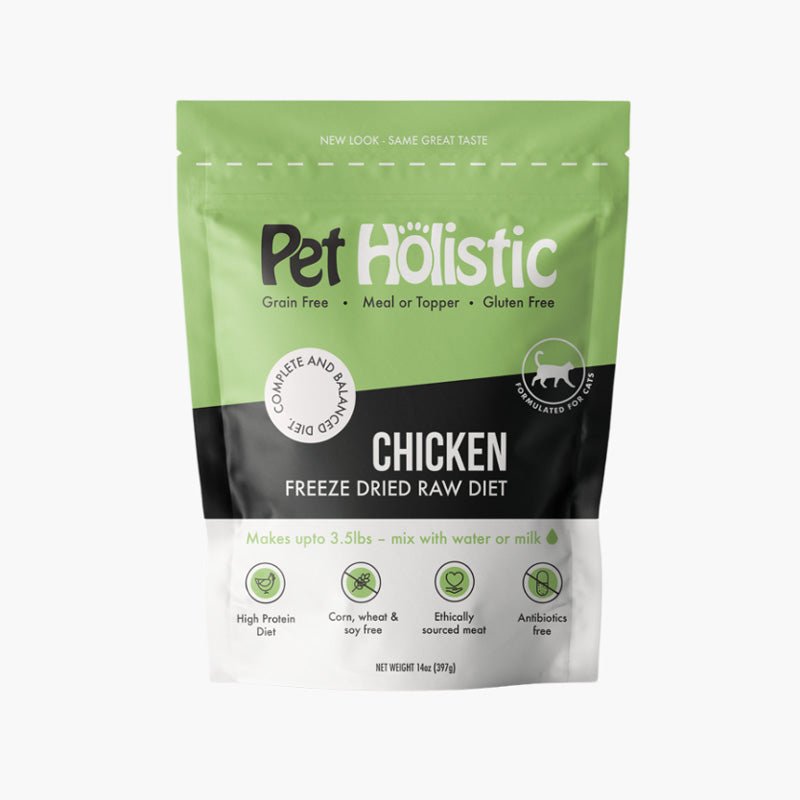 Pet Holistic Freeze Dried Feline Chicken Raw Diet CreatureLand