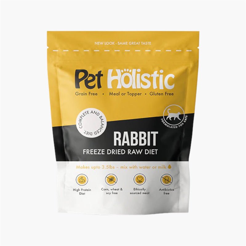 Pet Holistic Freeze Dried Raw Cat Food - Rabbit (5.7oz) - CreatureLand