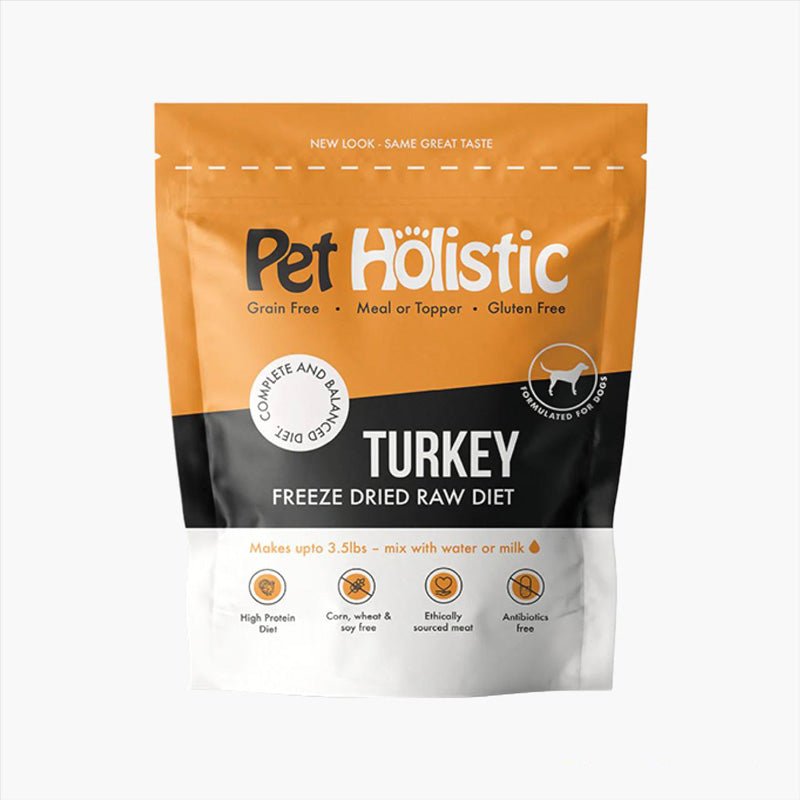 Pet Holistic Freeze Dried Raw Dog Food - Turkey (11oz) - CreatureLand