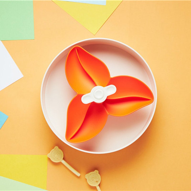 PetDreamHouse SPIN Interactive Feeder | Bougainvillea Orange - CreatureLand