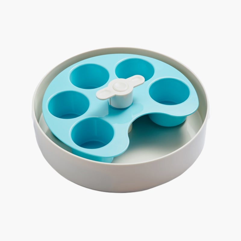 PetDreamHouse SPIN Interactive Feeder | Palette Blue - CreatureLand