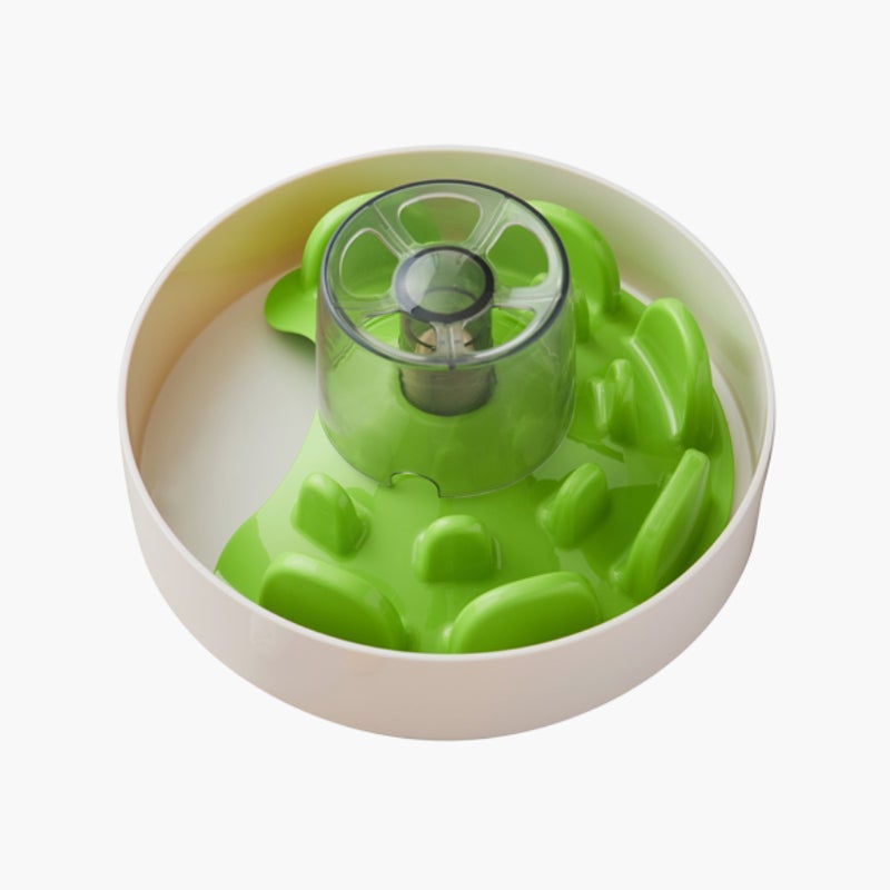 PetDreamHouse SPIN Interactive Feeder | UFO Maze Green - CreatureLand