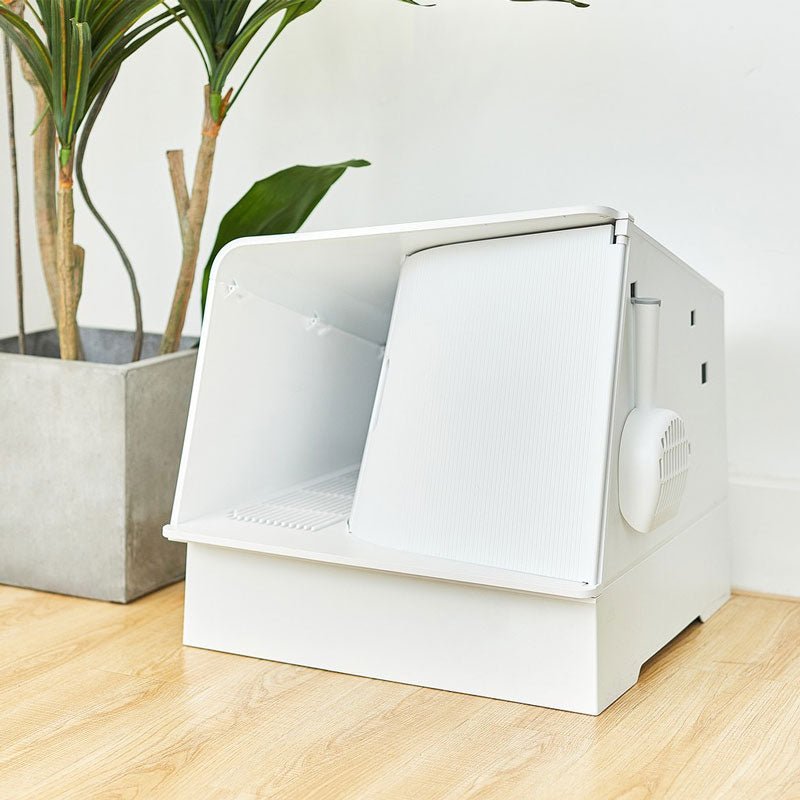 PETKIT White Villa Cat Litter Box - CreatureLand