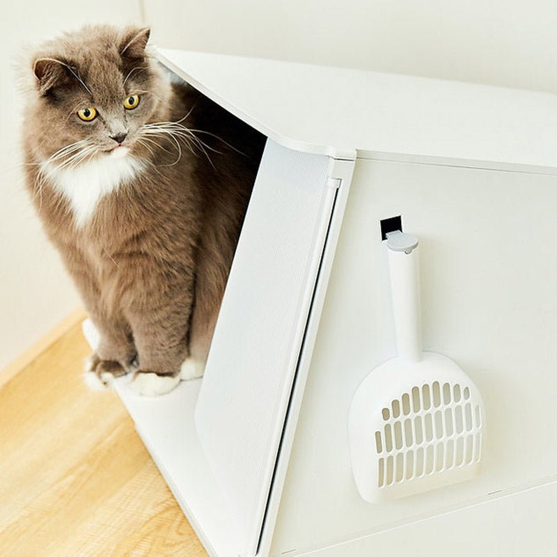 PETKIT White Villa Cat Litter Box - CreatureLand