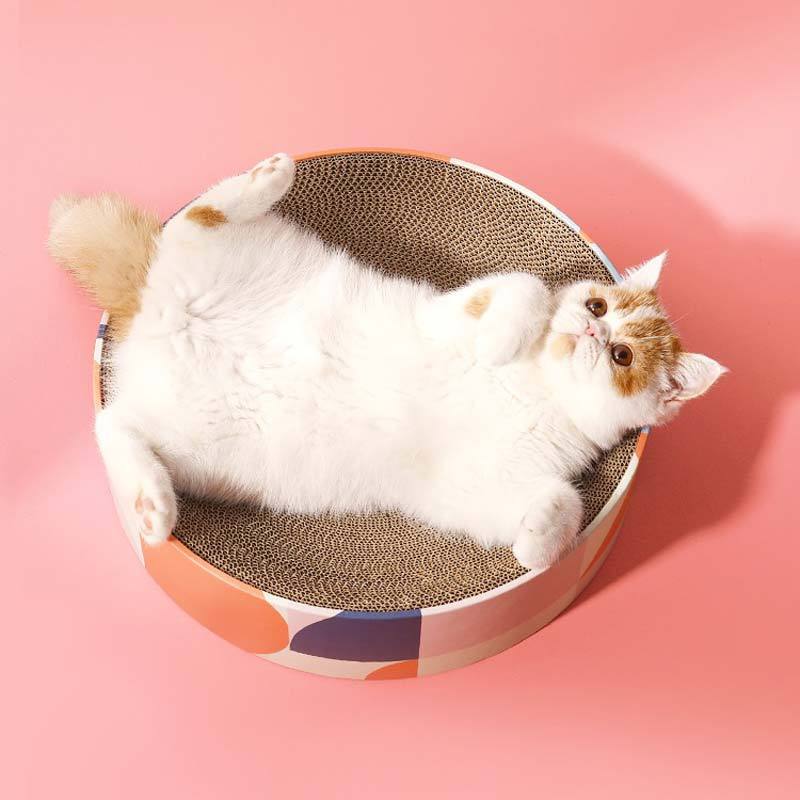 Petshy Bowl Cat Scratcher (2 Colours) - CreatureLand