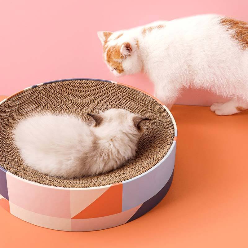 Petshy Bowl Cat Scratcher (2 Colours) - CreatureLand