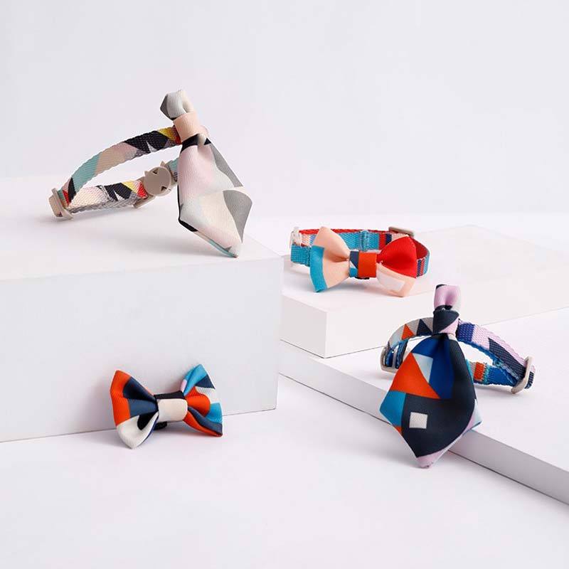 Petshy Cat Tie Collar (3 Colours) - CreatureLand
