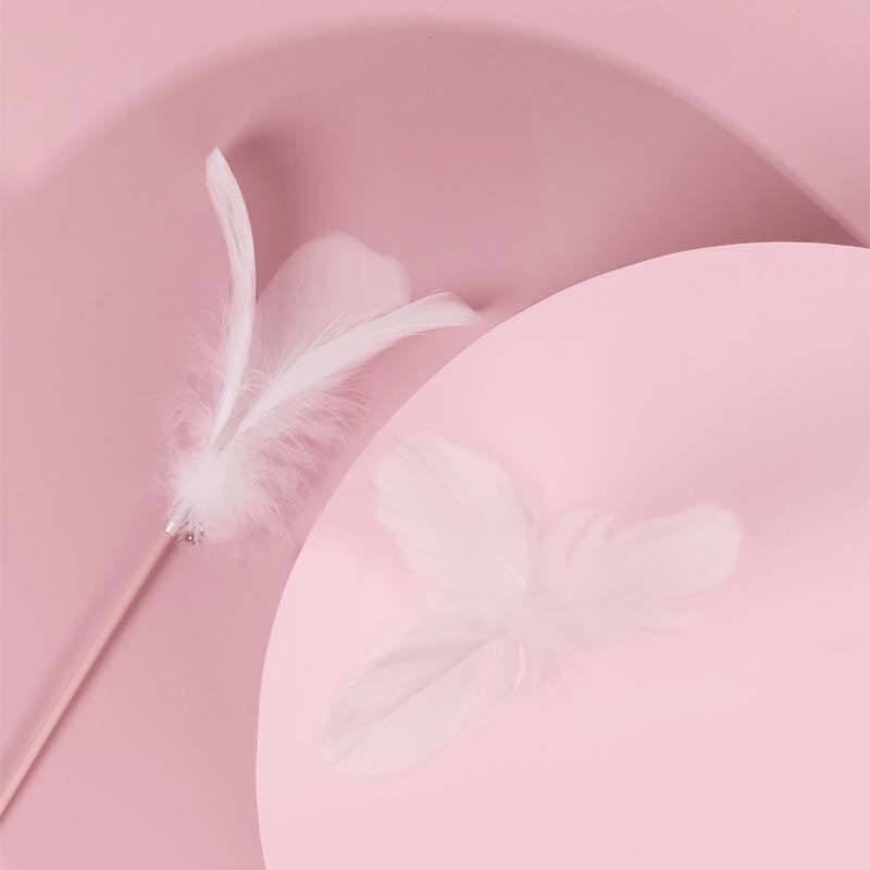 Petshy Feather Wand Cat Teaser (3 colours) - CreatureLand