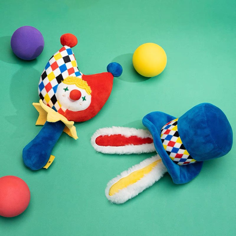 Petsville Circus Duo Dog Toy (2 Designs) - CreatureLand