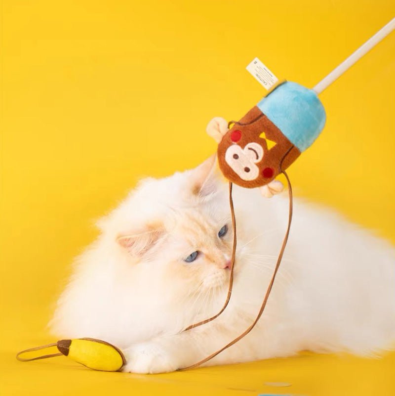 Petsville Swingy Animal Cat Teaser (2 Designs) - CreatureLand