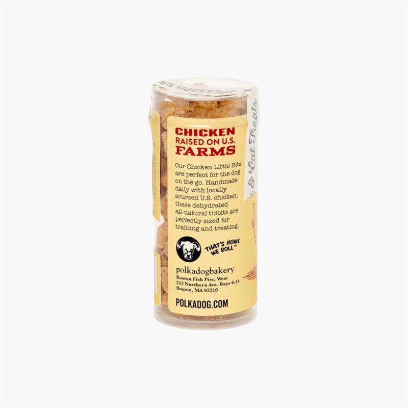 Polkadog Chicken Littles Dog Training Bits Tube (2oz) - CreatureLand