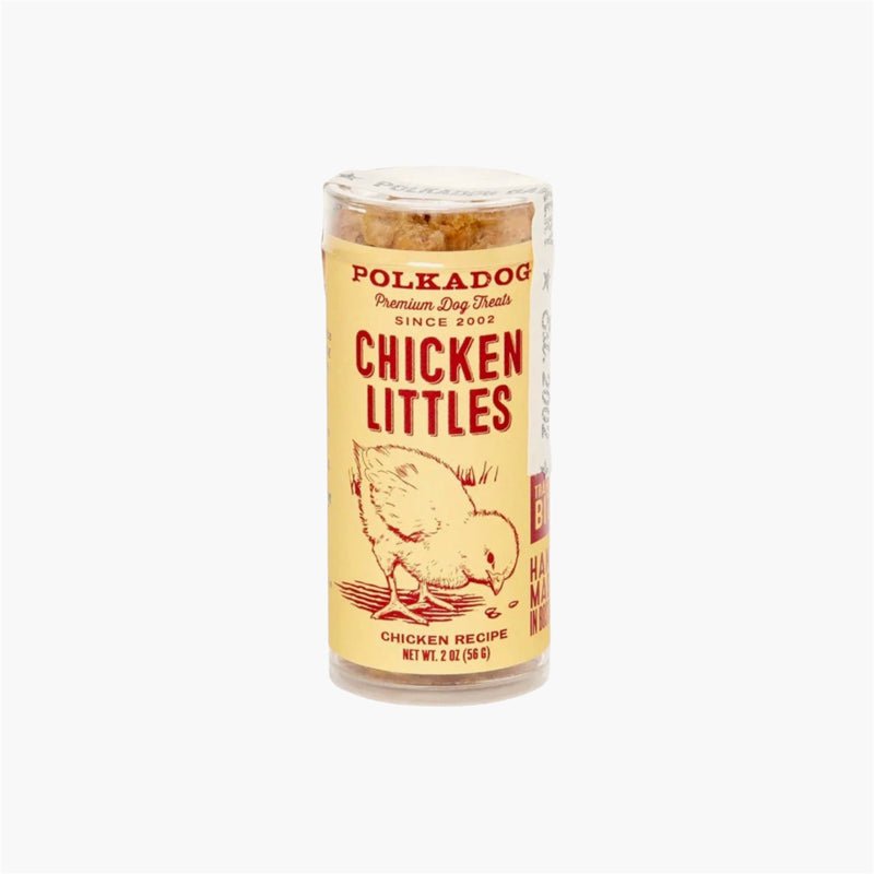 Polkadog Chicken Littles Dog Training Bits Tube (2oz) - CreatureLand