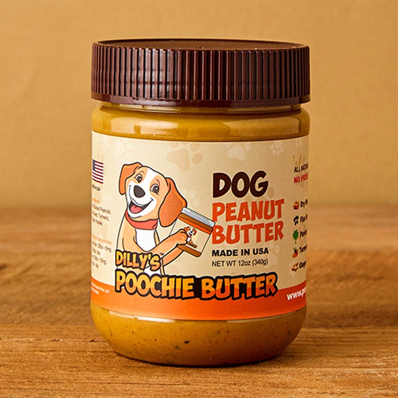 Poochie Butter Peanut Butter Spread (12oz Jar) - CreatureLand
