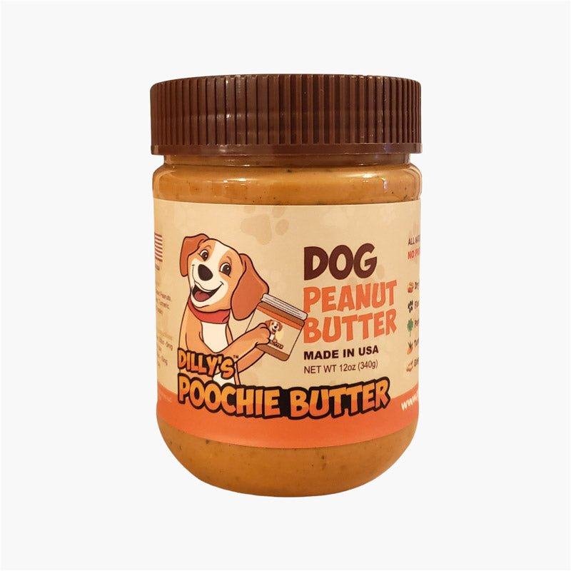 Poochie Butter Peanut Butter Spread (12oz Jar) - CreatureLand