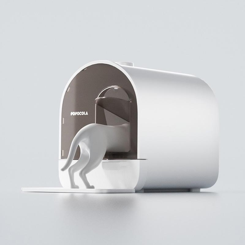 Popocola Arc Litter Box - CreatureLand