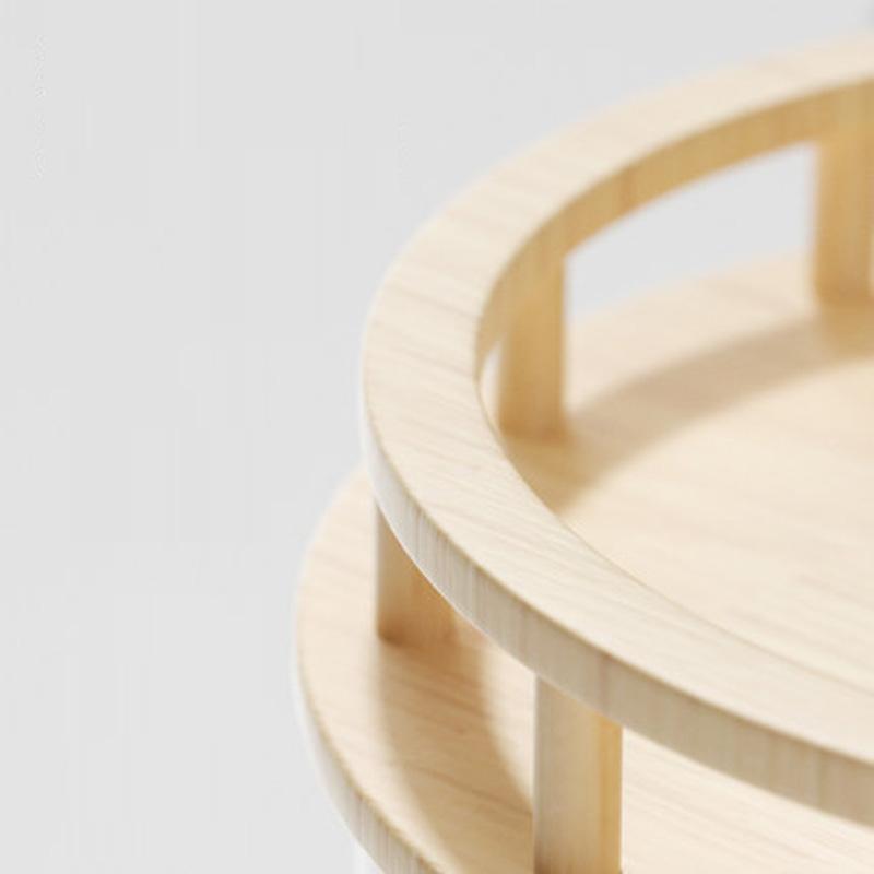 Popocola Double-Deck Stool Cat House - CreatureLand