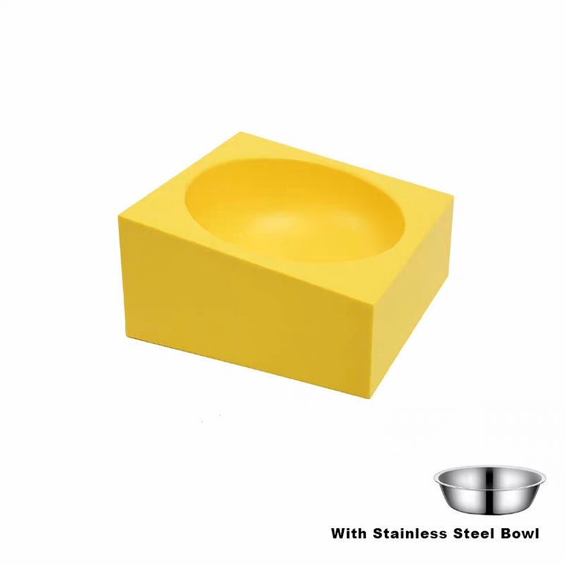 PPKP Building Blocks Pet Feeders | Stainless Bowls and Trays (Customisable) - CreatureLand