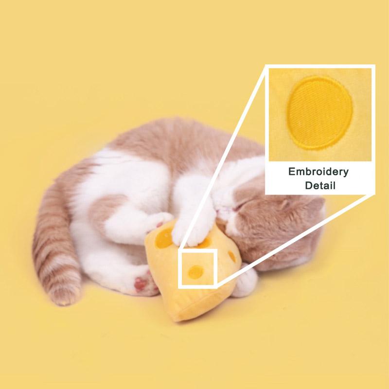 PurLab Cheese Catnip Toy - CreatureLand