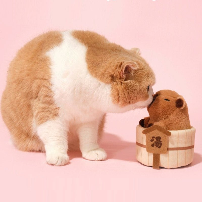 PurLab Groundhog Nose Work Catnip Toy - CreatureLand