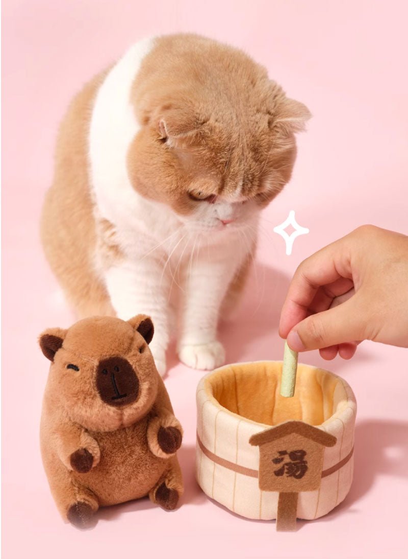 PurLab Groundhog Nose Work Catnip Toy - CreatureLand