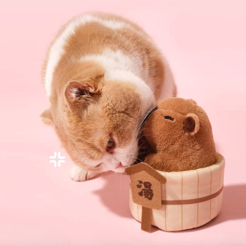 PurLab Groundhog Nose Work Catnip Toy - CreatureLand