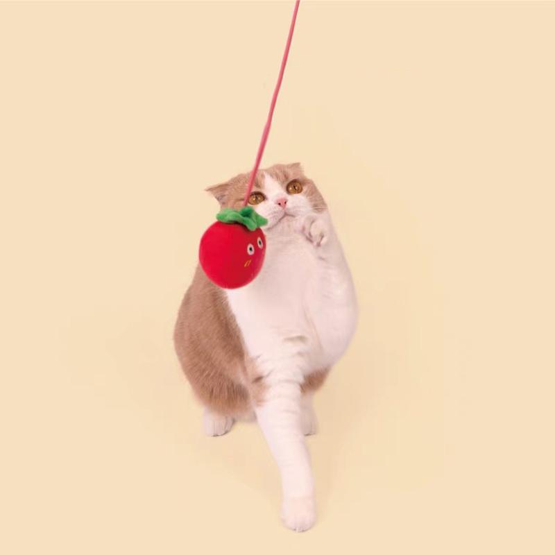 PurLab Hang Around Veggie Catnip Toy (3 Designs) - CreatureLand