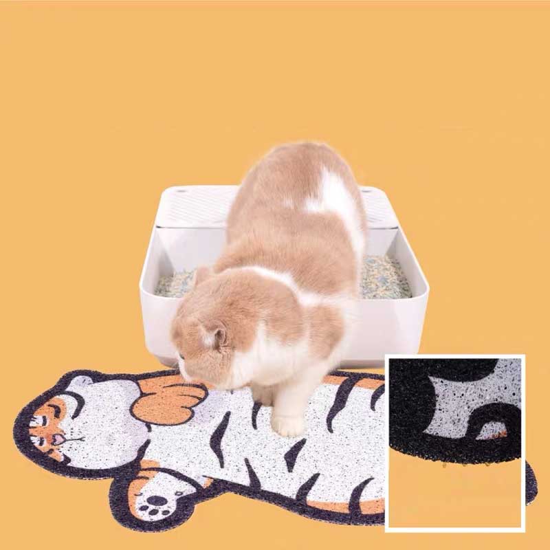 PurLab Sleepy Tiger Litter Mat - CreatureLand